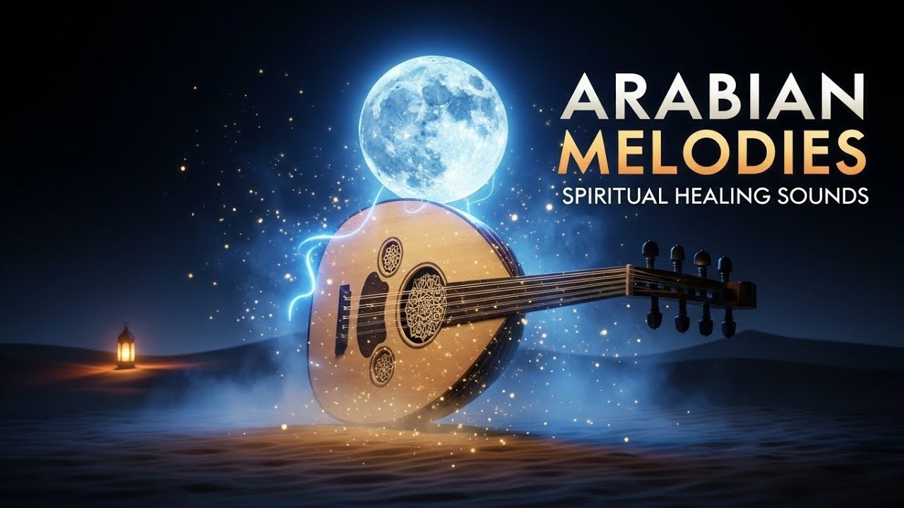 🌙 CALM ARABIAN NIGHT SOUNDS WITH SOULFUL OUD INSTRUMENTALS 🕯️