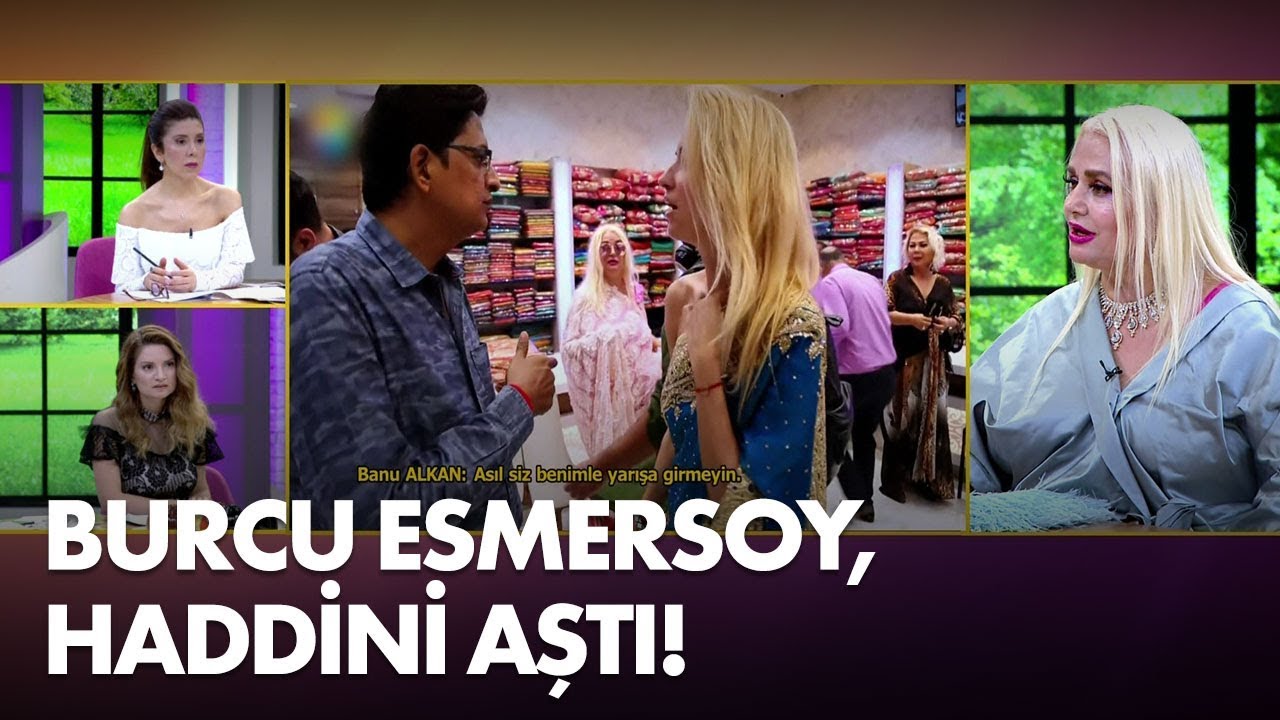 Banu Alkan, Burcu Esmersoy'u yerden yere vurdu! - Müge ve Gülşen'le 2. Sayfa