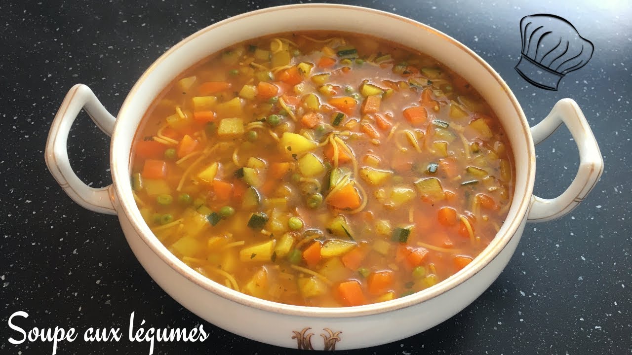 SOUPE DE LÉGUMES - RECETTE D'HIVER