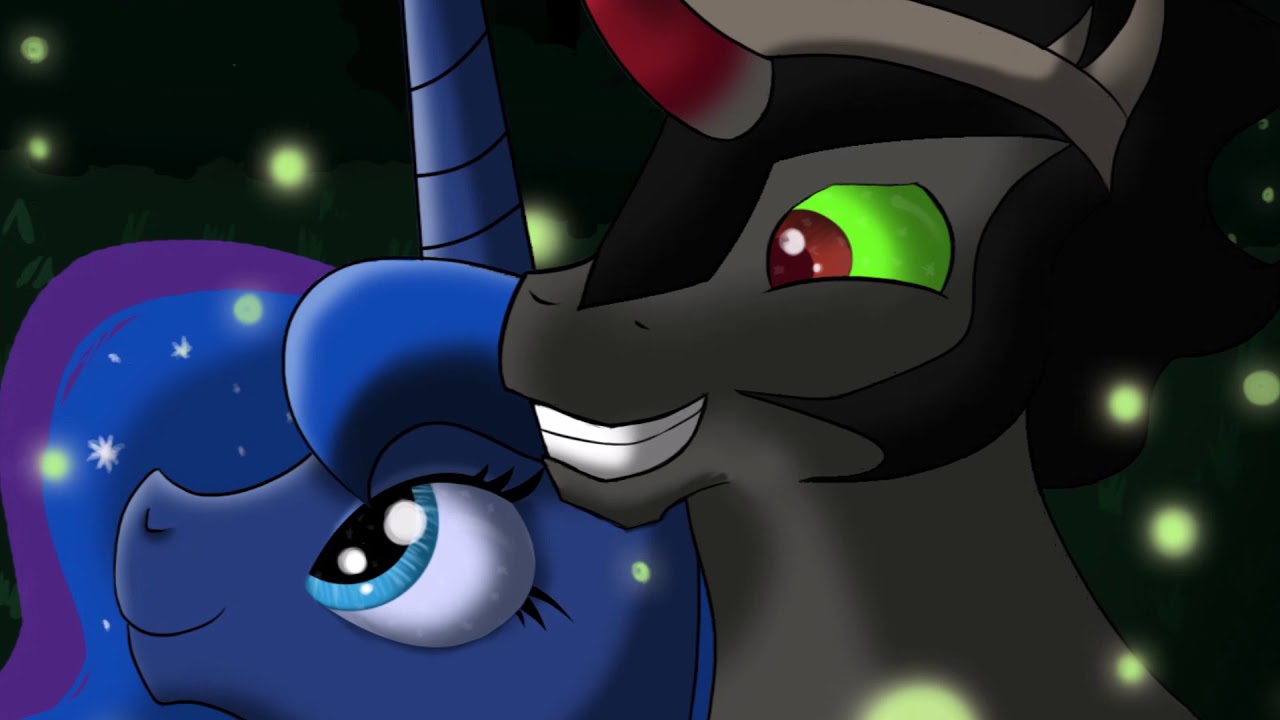Mlp FIM: King Sombra x Luna Tribute