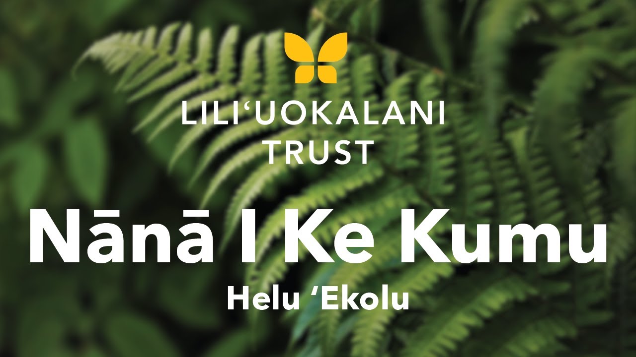 Nānā I Ke Kumu, Helu ʻEkolu | Liliʻuokalani Trust