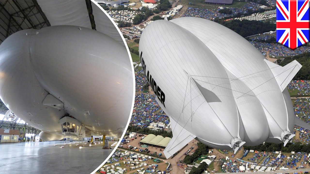 World&rsquo;s largest airplane, the Airlander 10, prepares to take maiden flight in UK - TomoNews