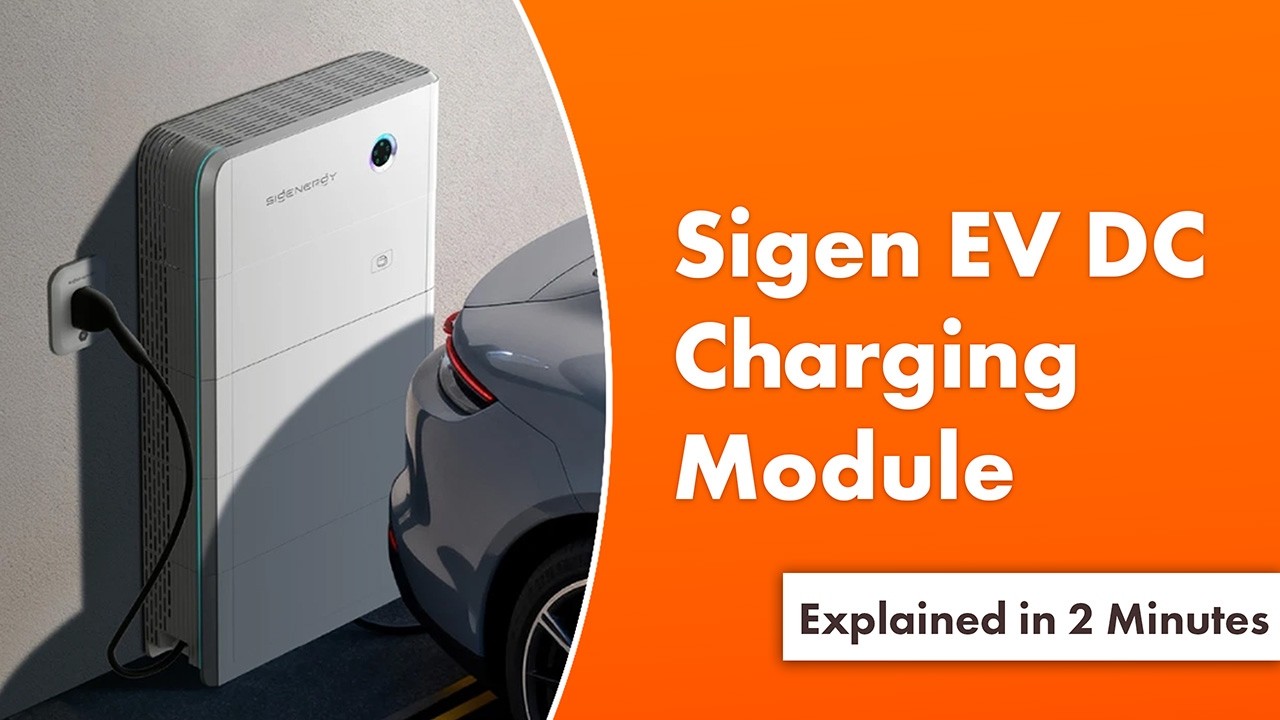 Зарядное устройство постоянного тока SigEnergy | Двунаправленная зарядка для автомобилей и дома