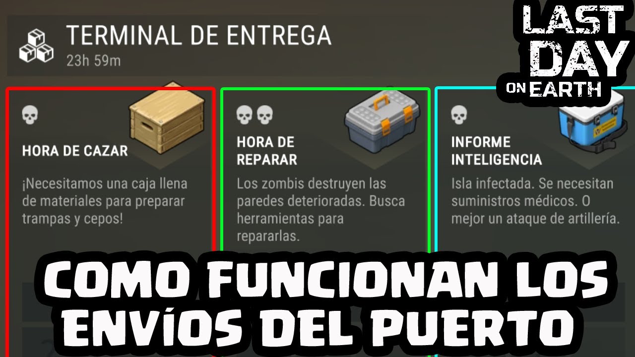COMO FUNCIONAN LOS ENVÍOS DEL PUERTO | LAST DAY ON EARTH: SURVIVAL | [El Chicha]