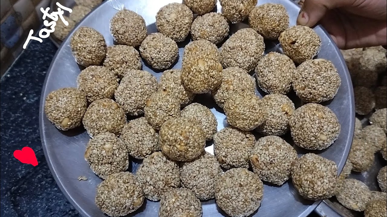 Gud Wale Til Laddu | No Sugar Healthy Sweet 💛