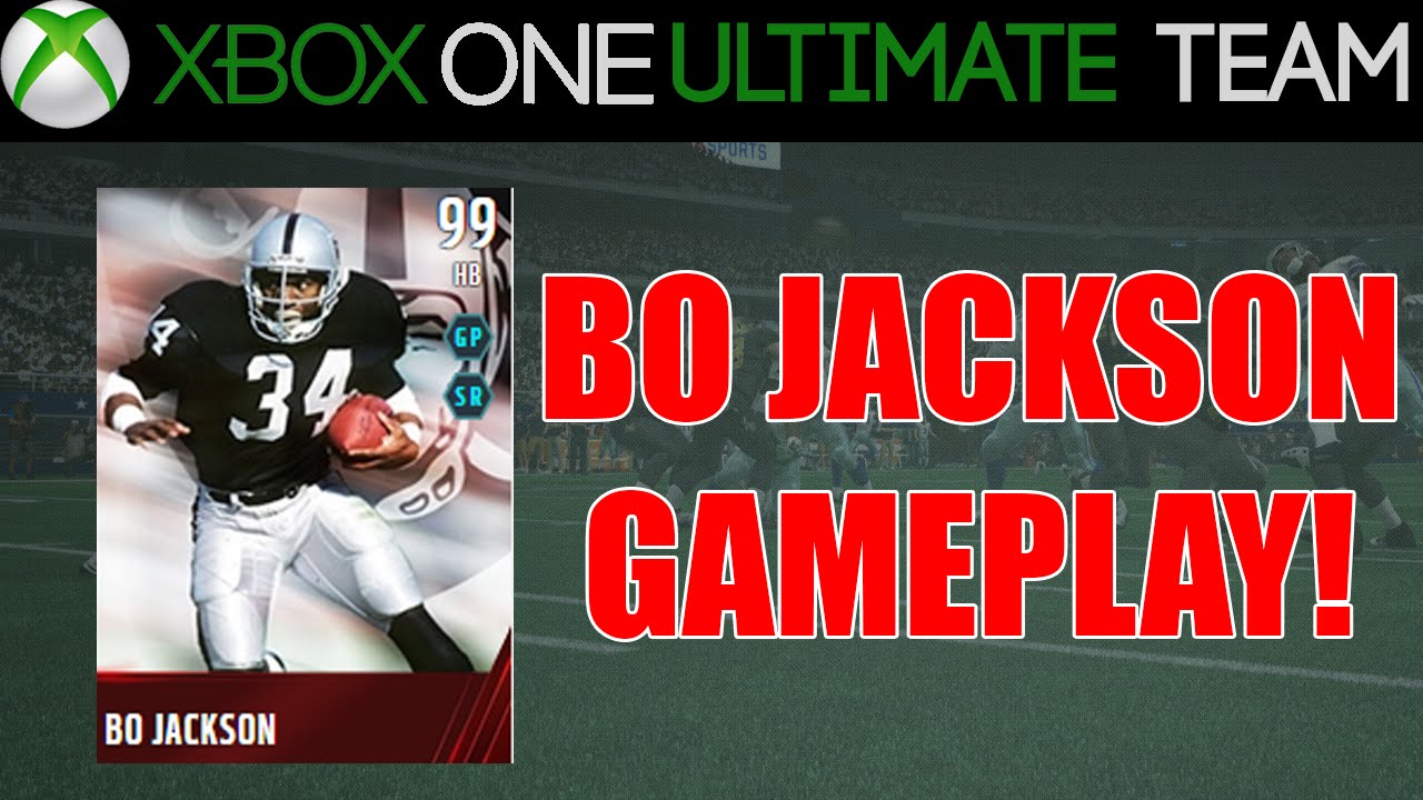 Madden 15 - Madden 15 Ultimate Team -  BO JACKSON GAMEPLAY | MUT 15 Xbox One Gameplay
