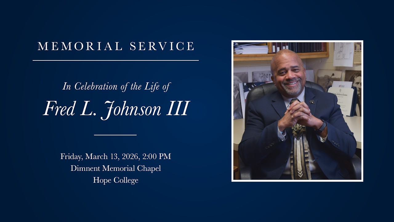 Fred L. Johnson III | Memorial Service