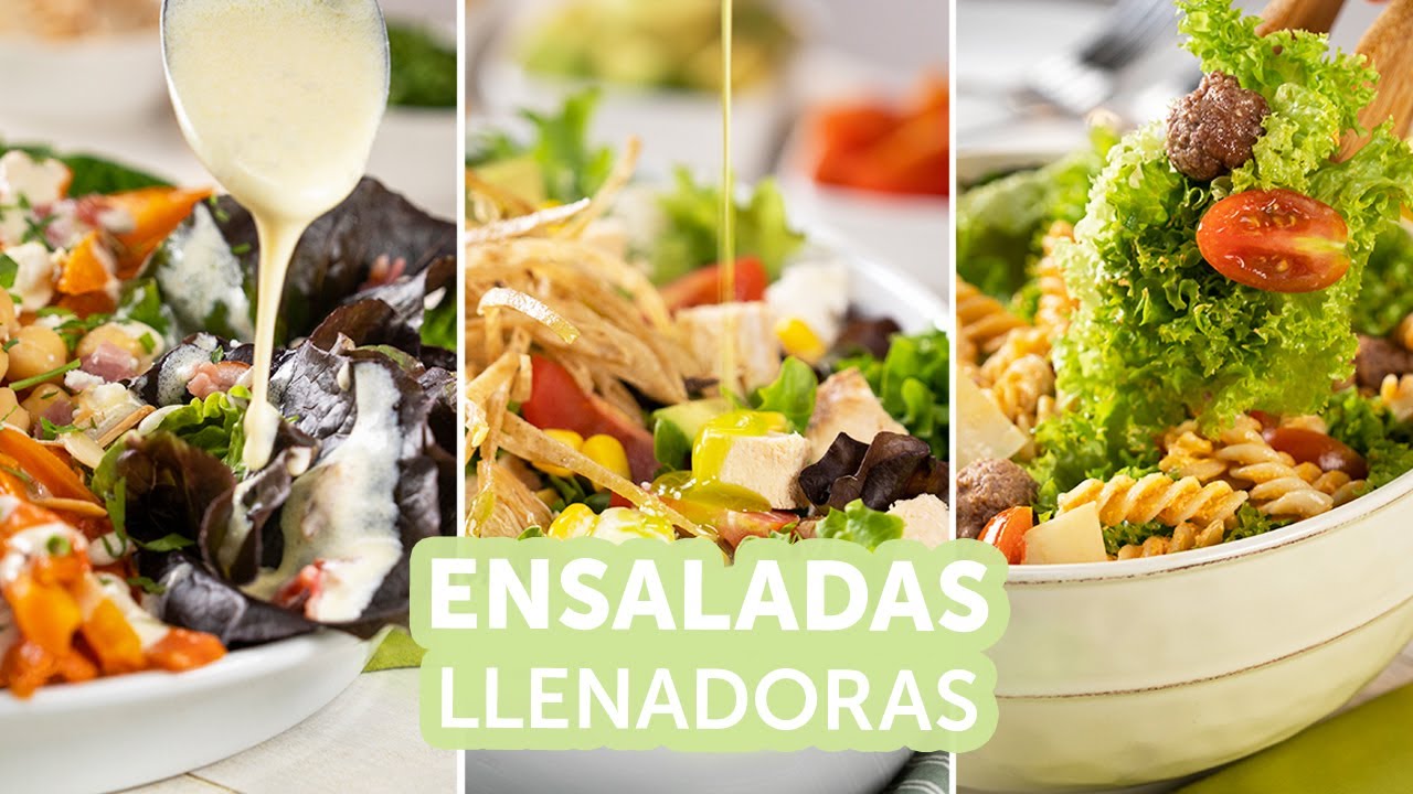 Ensaladas llenadoras  | Recetas kiwilim&oacute;n
