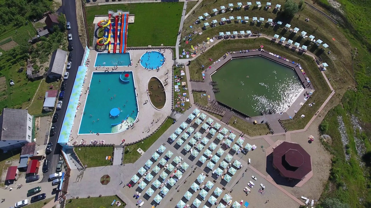 Parcul balnear Toroc DEJ 3 iunie 2017 4k