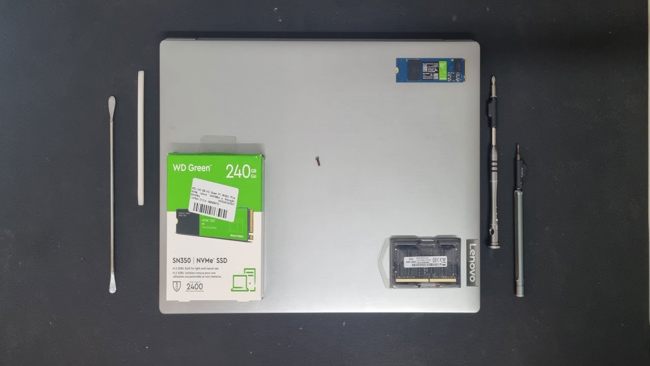 Lenovo Ideapad S145-15IKB - Instalação de Ssd M.2 Nvme + Memória Ram