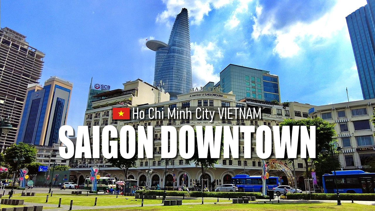 Exploring Saigon&rsquo;s District 1 - Ho Chi Minh City, Vietnam 🇻🇳 - Walking Tour [4K]