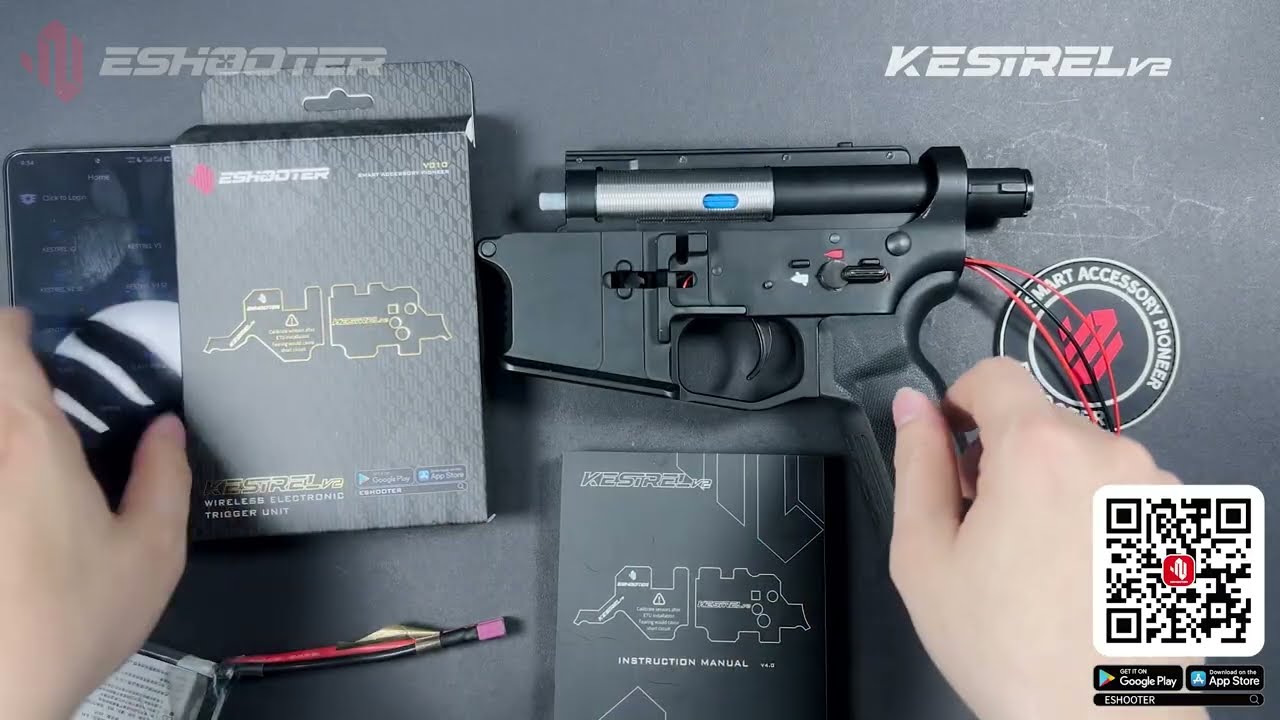 KESTREL V2 - APP Instruction #eshooter #airsoft #aeg #bbgun