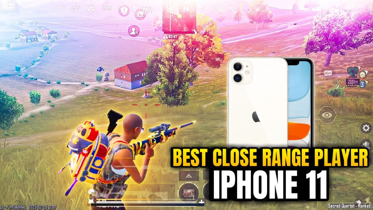 BEST PLAYER IN CLOSE RANGE 🔱 BGMI - PUBG MOBILE ll IPHONE 11