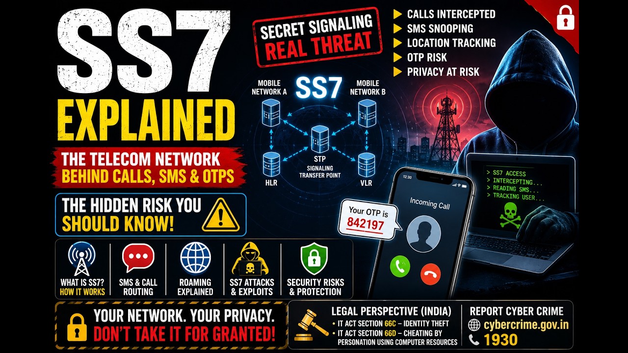 Inside the Telecom Network: SS7 Explained