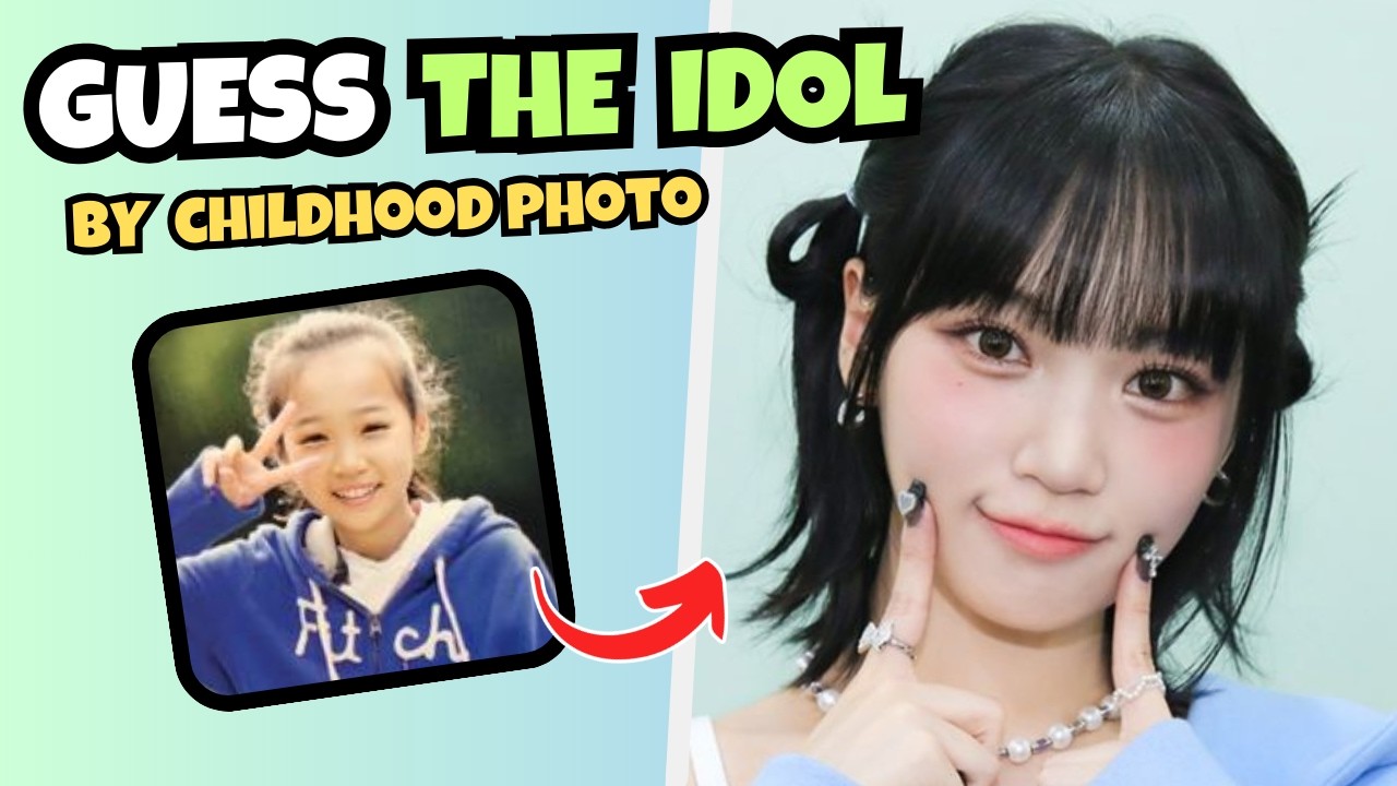 Guess the KPOP IDOL by Their CHILDHOOD PHOTO 👶💖 (Female Kpop Idol)