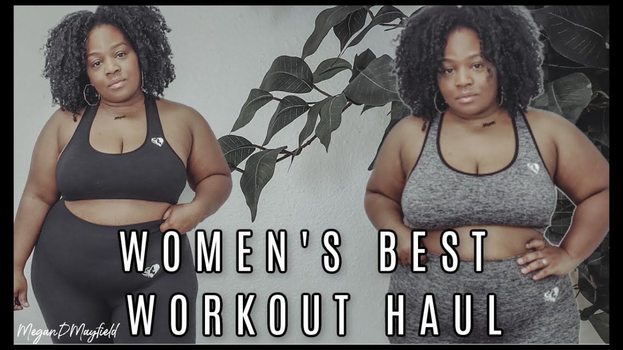 WOMEN'S BEST PLUS SIZE FITNESS HAUL| MEGAN D. MAYFIELD