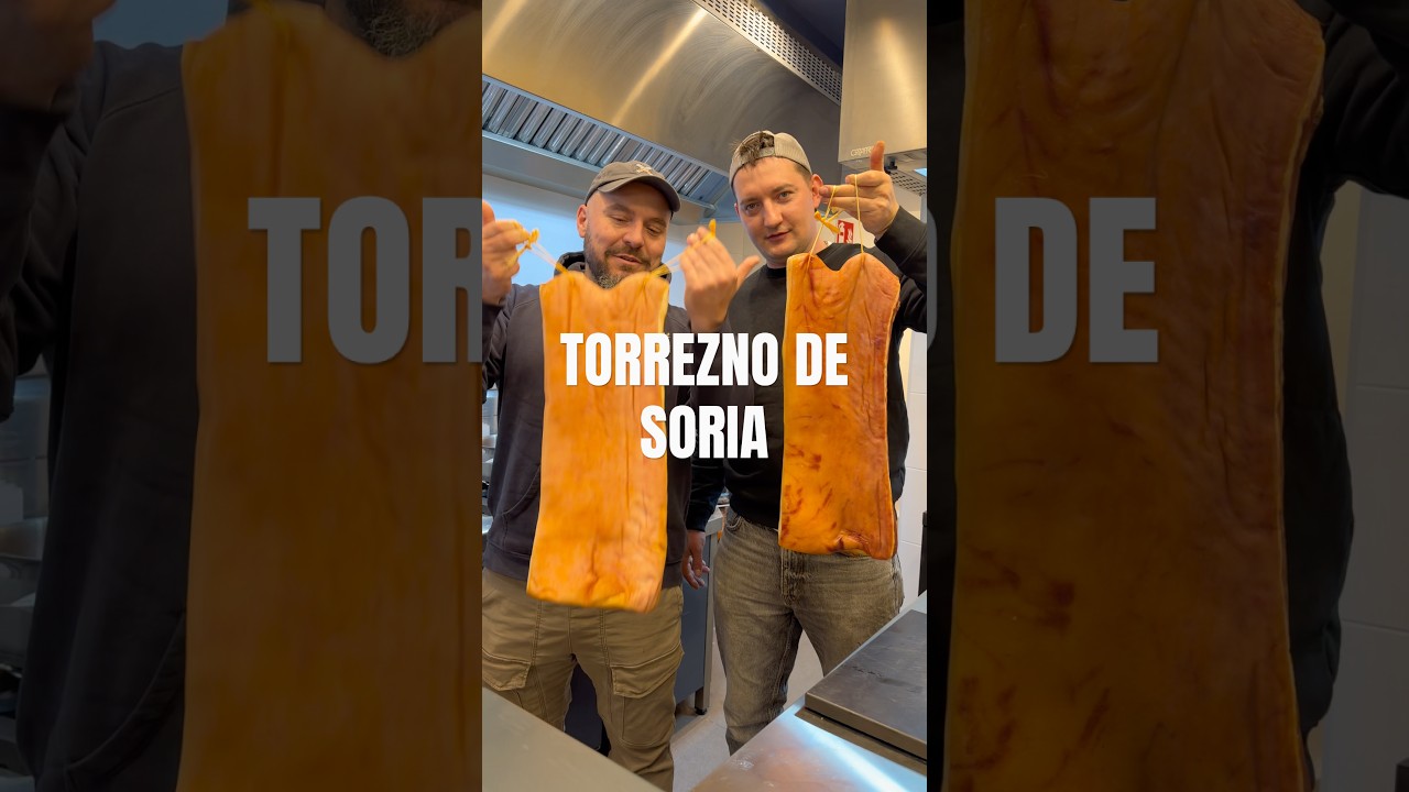 El torrezno que va a servir mi compi @COCINADERECHO en su nuevo garito de Zamora