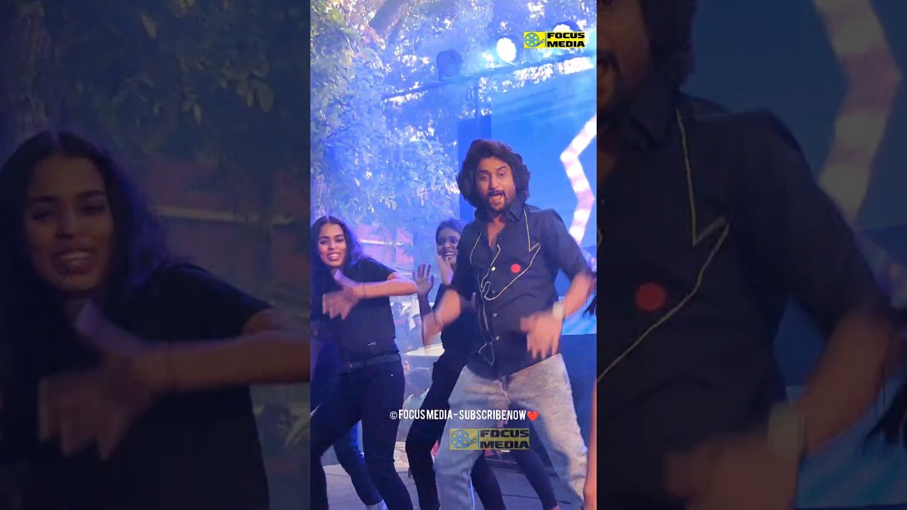 Nani Mass Dance With College Girls|Dasara Movie Song Dance #nani #dasara #nanifans #shorts #college