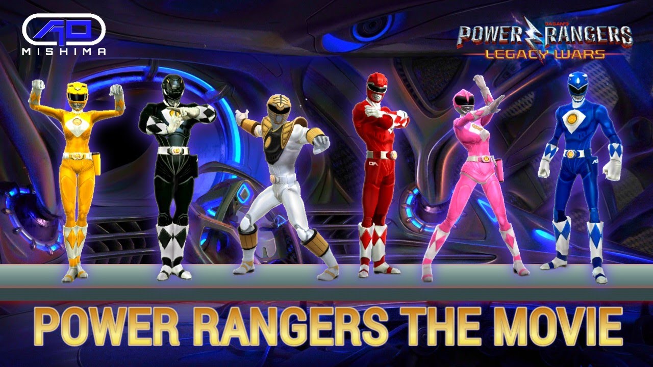 MMPR THE MOVIE (1995) | Game Play | Power Rangers Legacy Wars