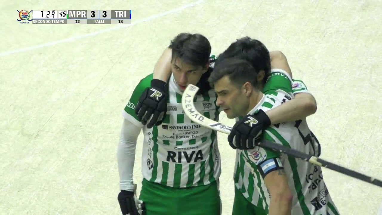 Highlights Campionato A2 - GIORNATA 16 - Montecchio Precalcino x Hockey Trissino