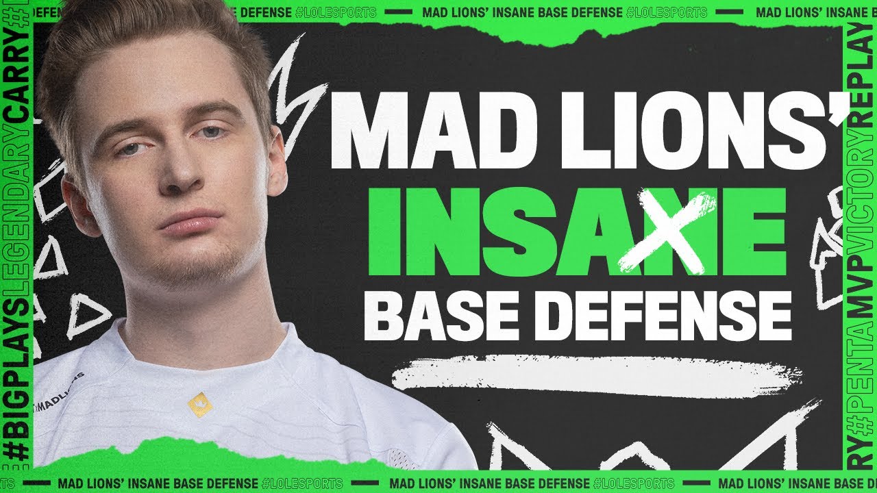 MAD Lions&rsquo; INSANE Base Defense at MSI 2021 | League Mixtape