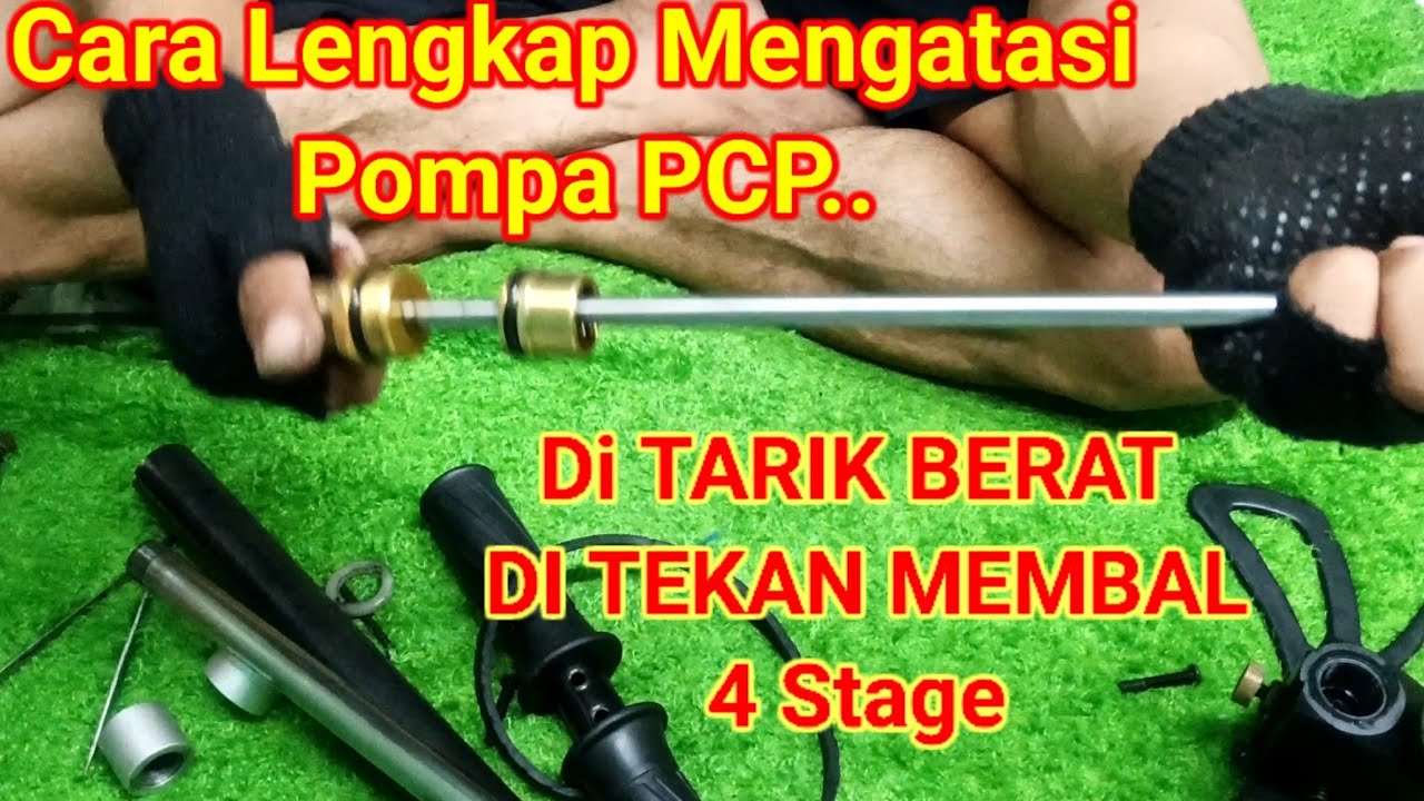 Pompa PCP MEMBAL dan di tarik berat