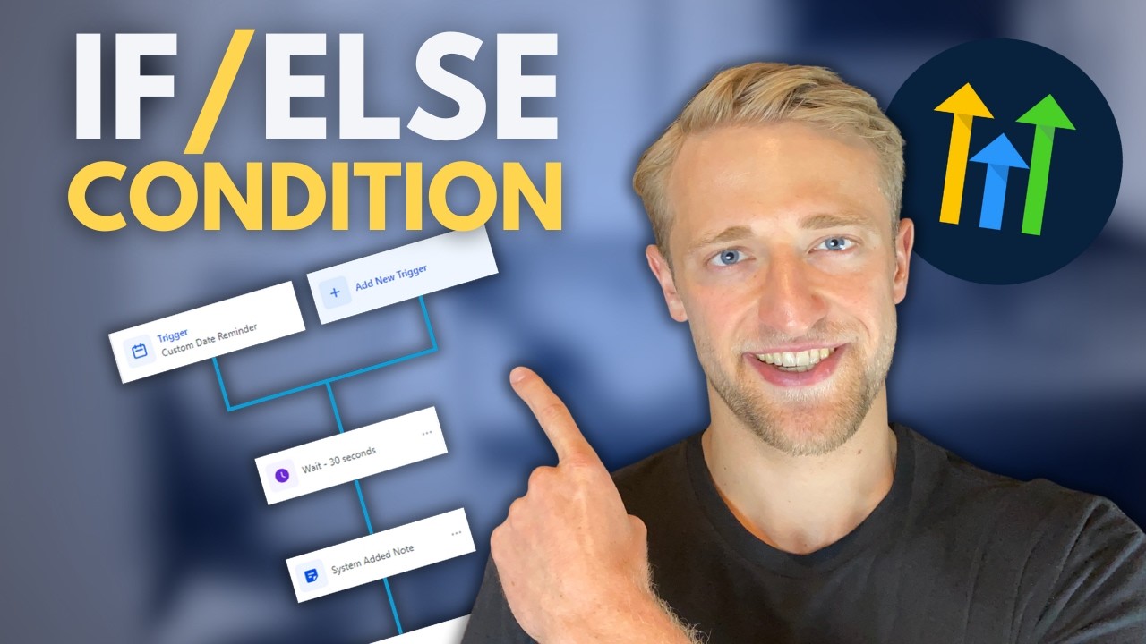 GoHighLevel Workflow Tutorial: Master NEW If/Else Conditions Fast!