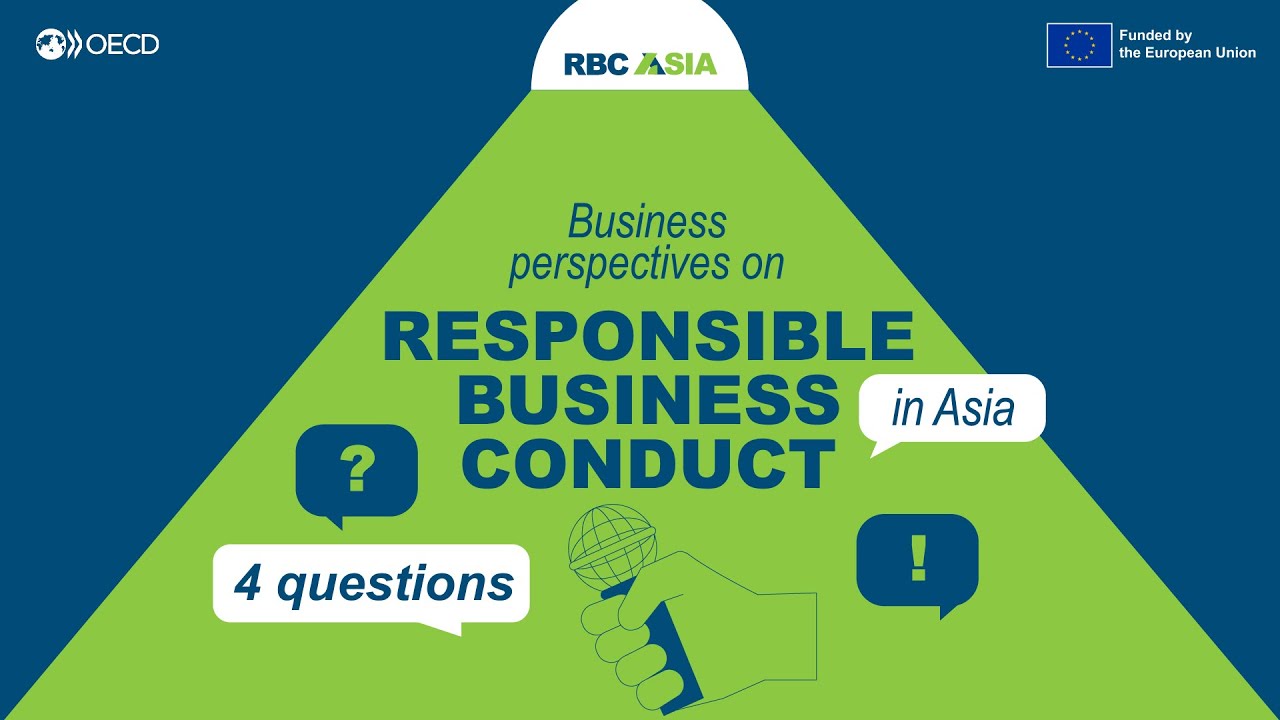 Business perspectives on Responsible Business Conduct in the Asia-Pacific region