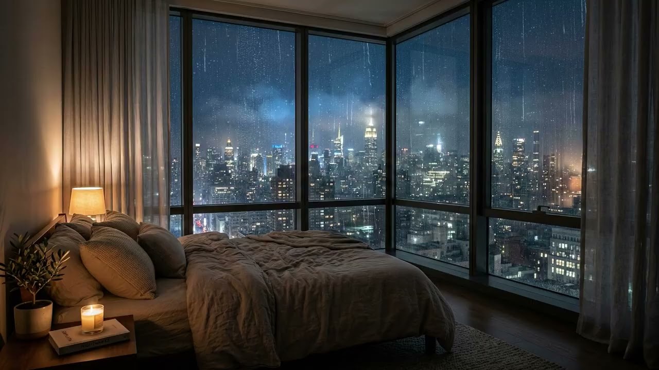 2 Hour Rain Sound for Sleep & Study | Deep Relaxing Rain Ambience (No Music)