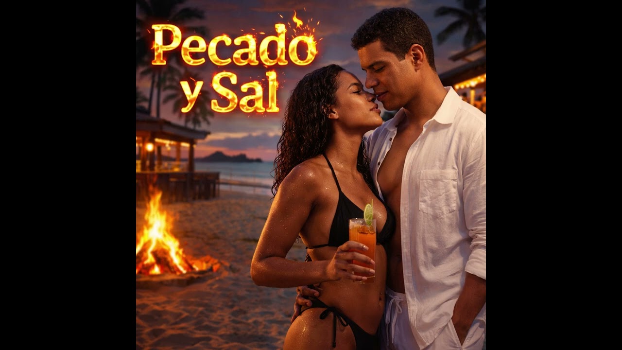 PECADO Y SAL 🌊🔥 | Bachata Sensual en la Playa | Noche, Ritmo y Tentación