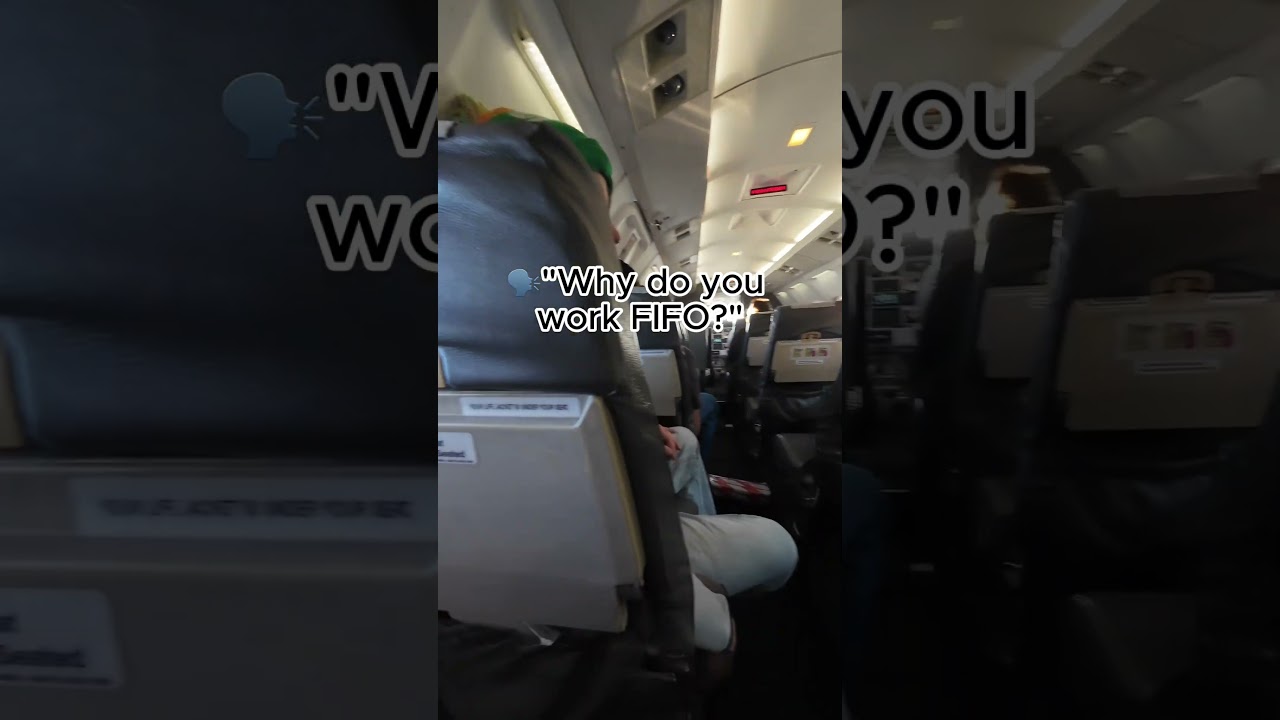Why do you work FIFO? #fifo #fifoaustralia