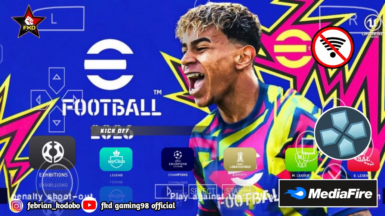 efootball PES 2026 PPSSPP • PES 26 Camera PS5 New Update Liga Europe & BRI Liga 1 Indonesia!! 