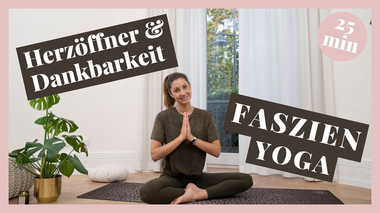 Yogaübungen für Anfänger | Herzöffner & Dankbarkeit (20.000 Abonnenten Special)