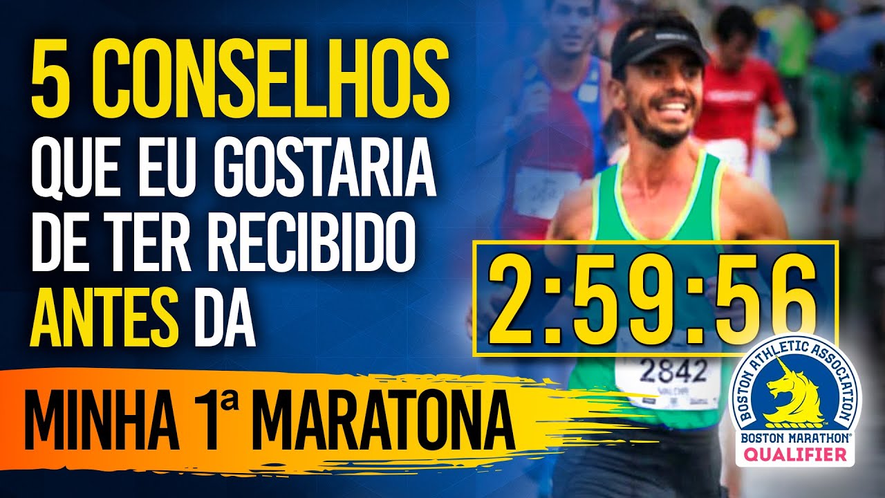 PRIMEIRA MARATONA: 5 DICAS ESSENCIAIS