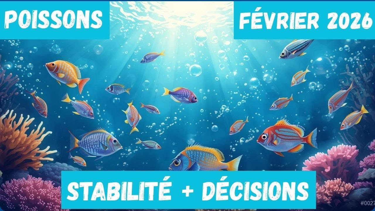 #Poissons ♓Février 2026 Stabilité + décisions clés à venir