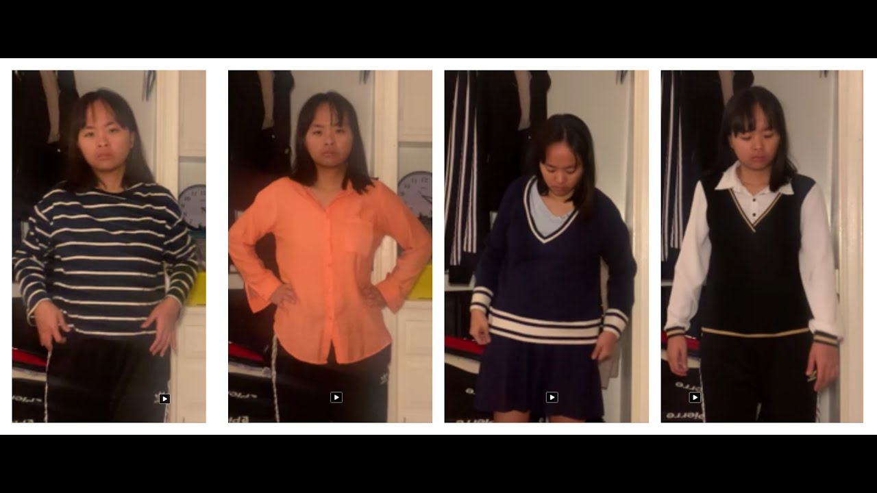 What I Wear to College in a Four-Day Week | Silent Video