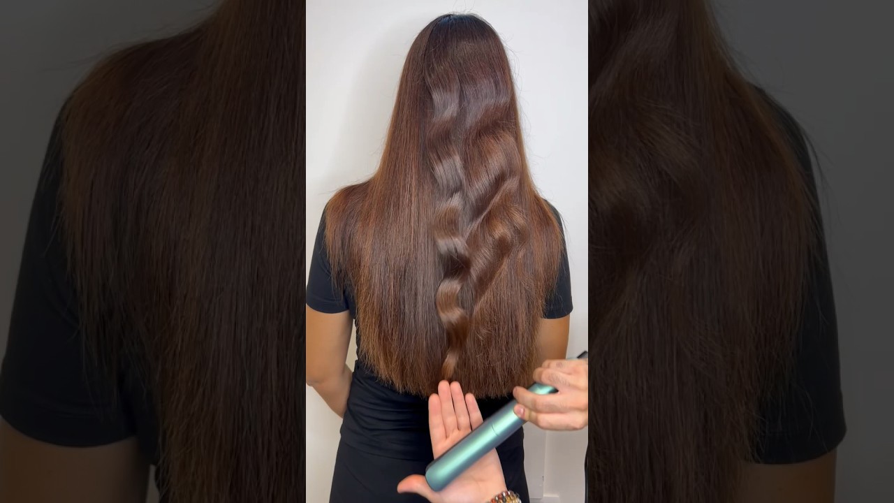 Ecco come realizzare waves con la piastra ghd✨ #onde #hairstyle #hair #waves #waves #hairtutorial