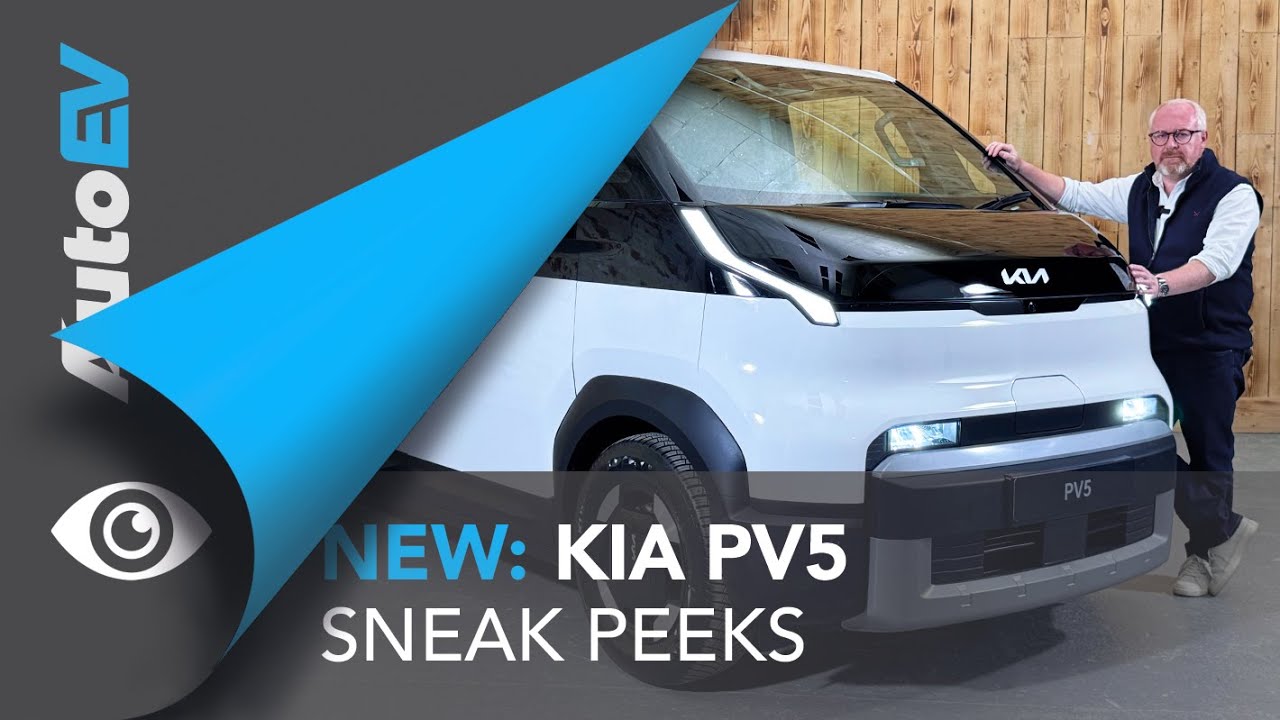 Sneak Peek - Kia PV5 - Kia means business.