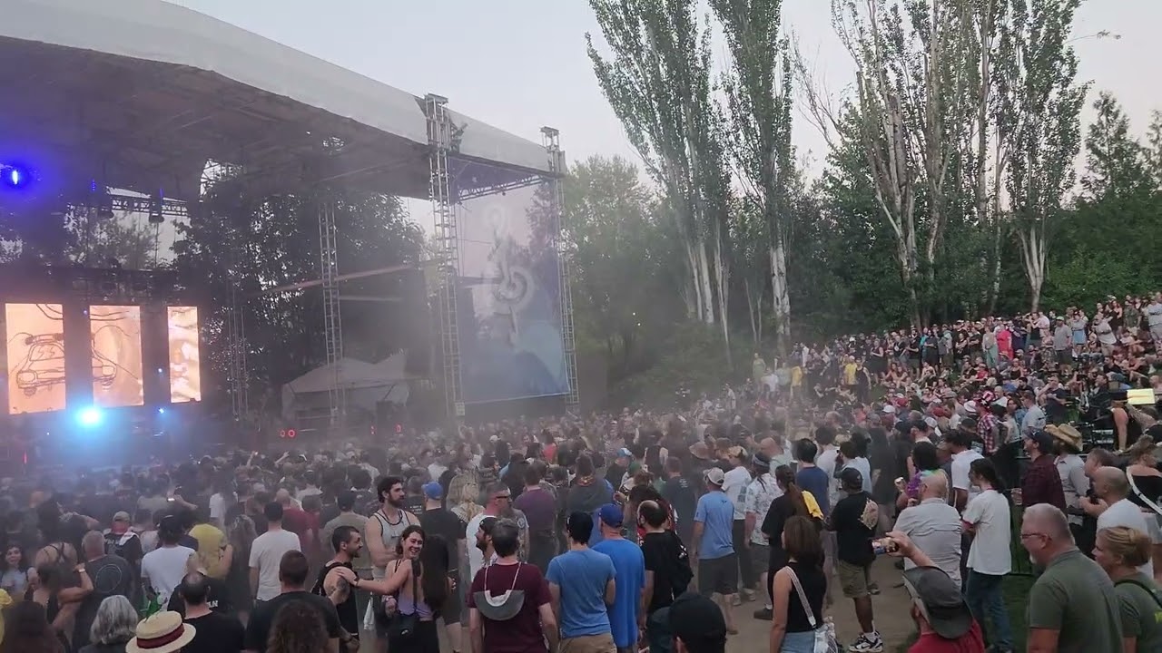 Mosh Pit at Primus concert at the Edgefield in Troutdale, OR -  7/19/24