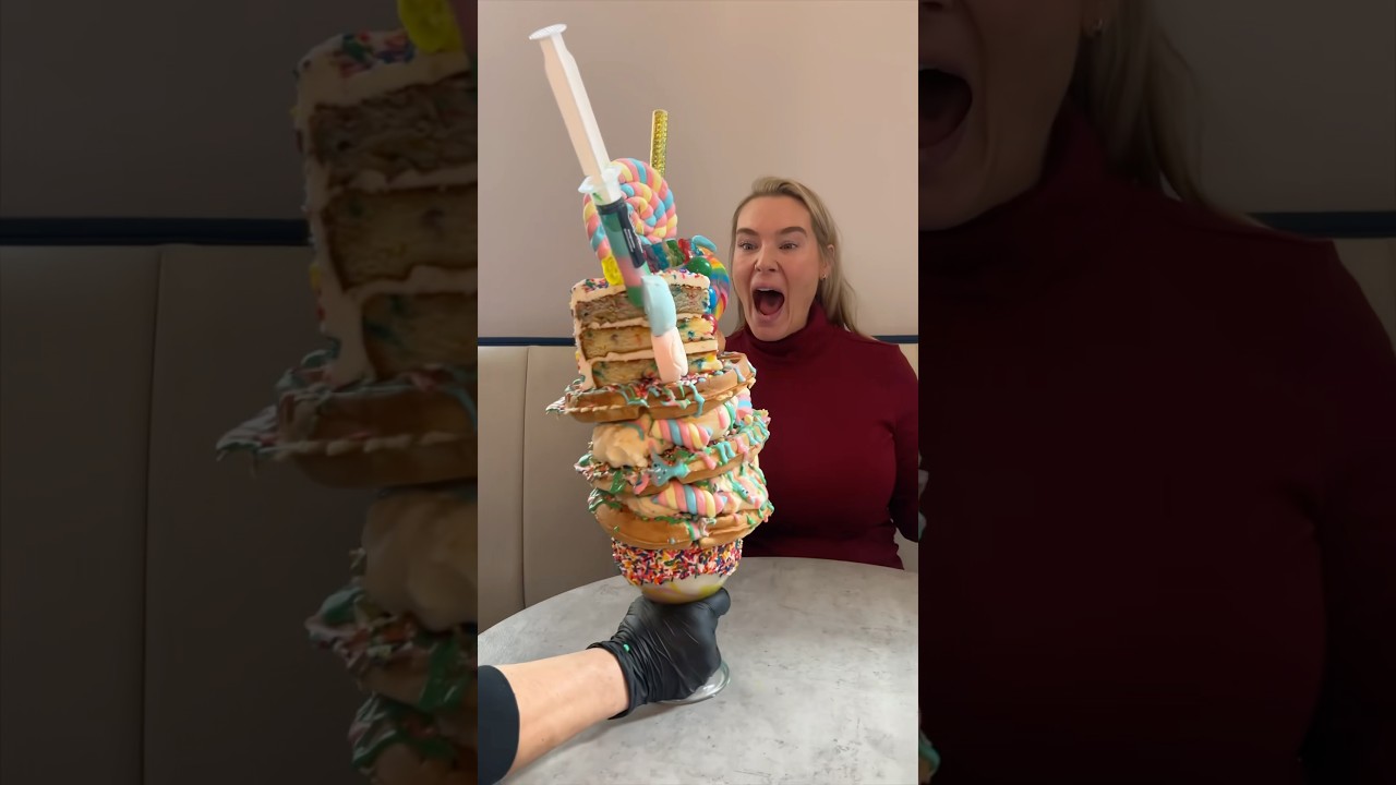 Just a light snack from Elm Street Diner in Norwalk, CT&hellip; 🍭😏😁 Sweet tooth, satisfied. #DEVOURPOWER