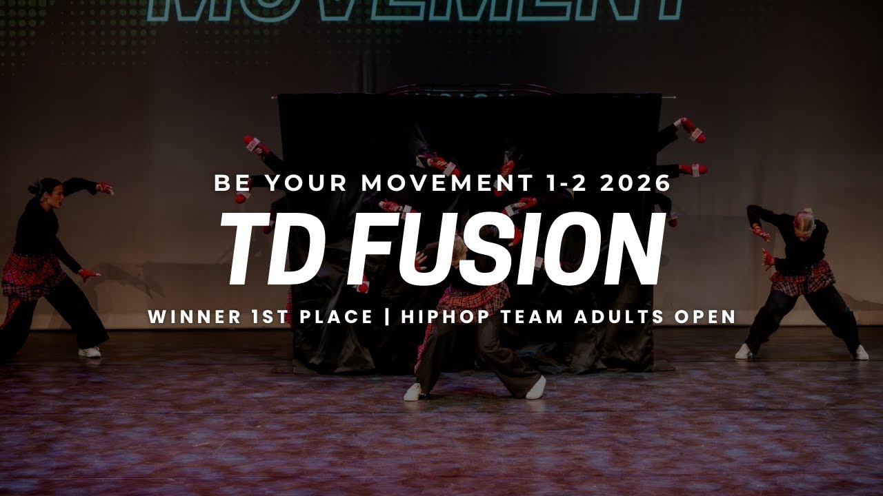 TD Fusion | 1st place and highest score | Hiphop Team Adults OPEN | BYM 1-2-2026 Oosterhout