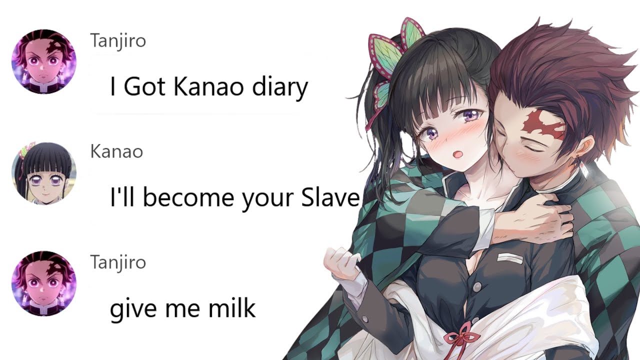 If Tanjiro stole Kanao's diary | Demon Slayer