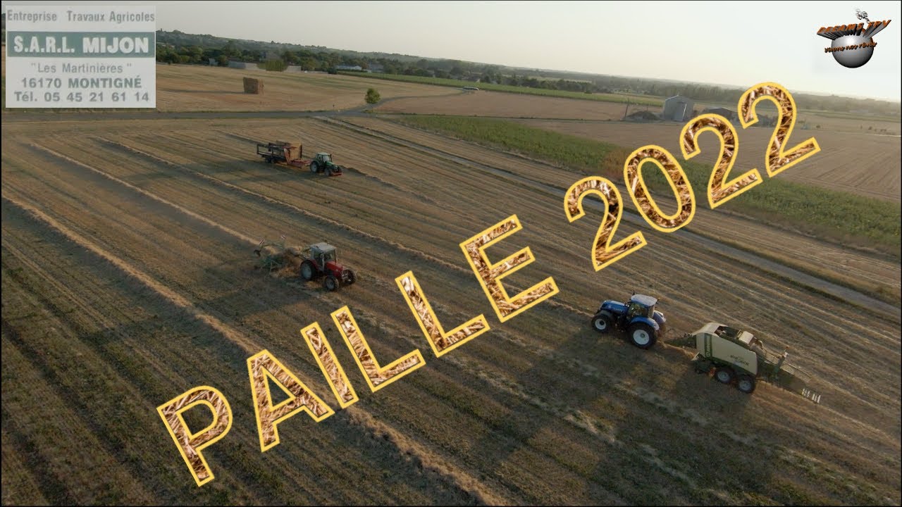 Saison paille charentaise 2022  - 🚜Part. 2