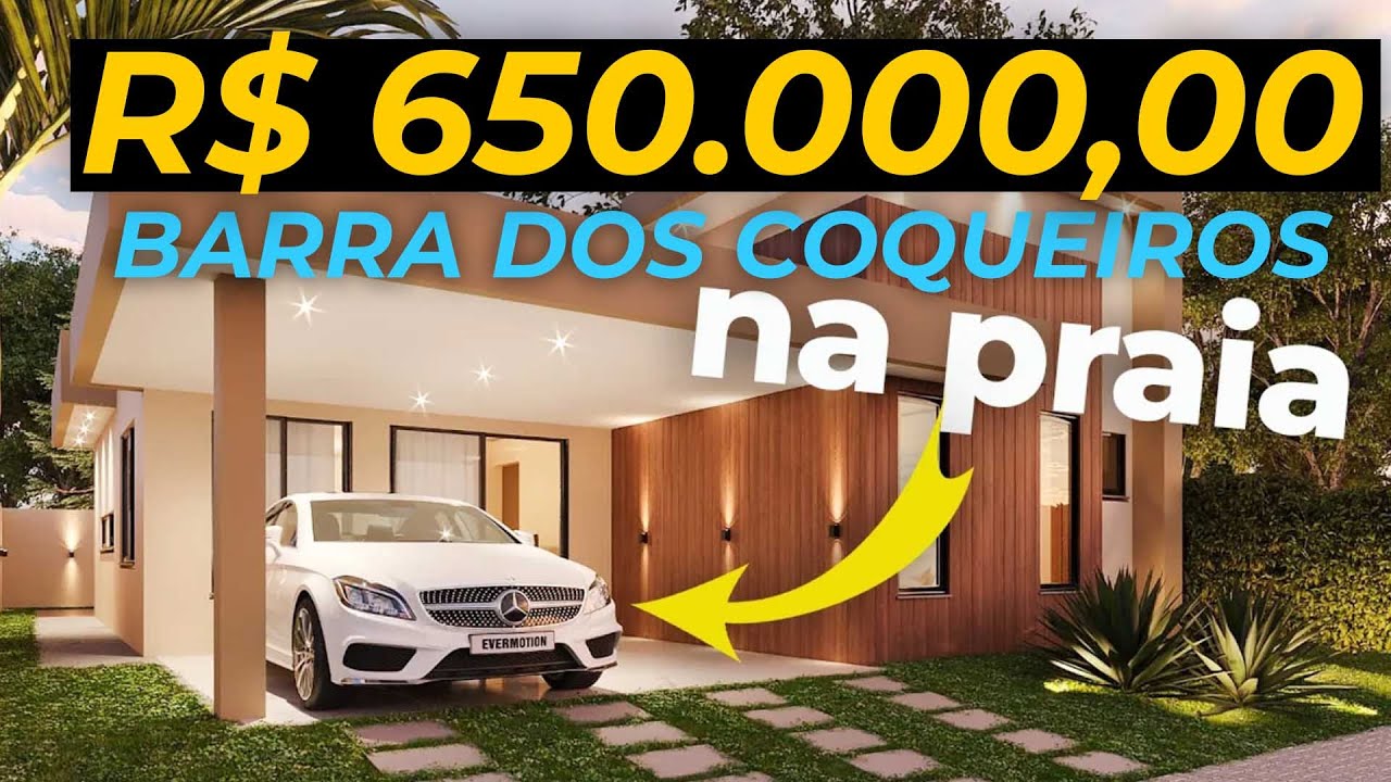 CASA NA PRAIA!!! -  CONDOMÍNIO MALUÍ - BARRA DOS COQUEIROS/SE