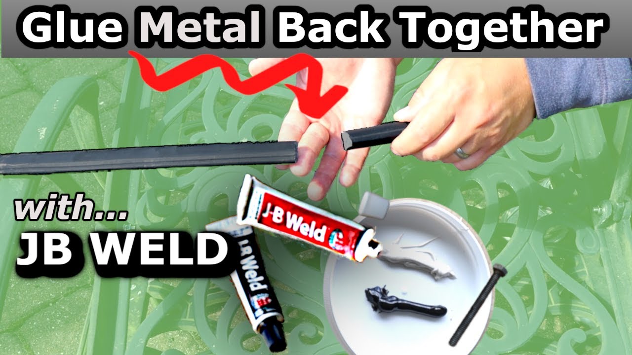 Как JB Weld спас мою металлическую садовую мебель + Хитрость для повышения прочности