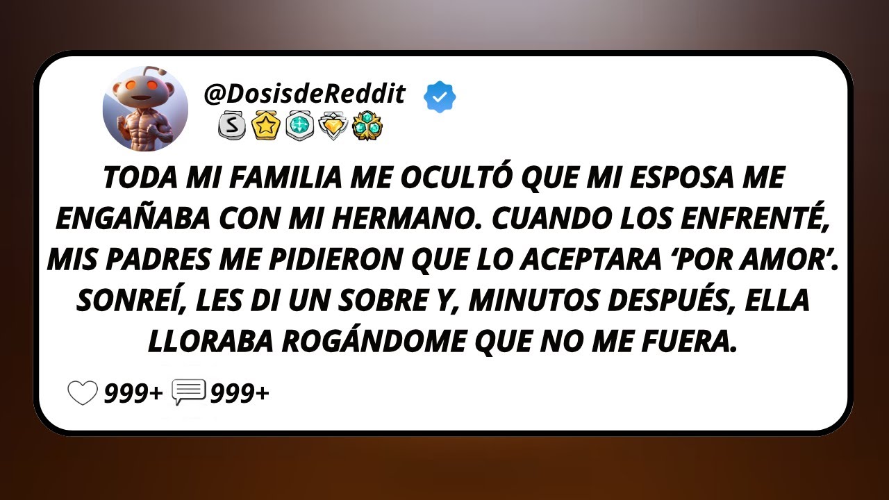 Toda Mi Familia Me Ocultó Que Mi Esposa Me Engañaba Con Mi Hermano. Cuando Los Enfrenté, Mis...
