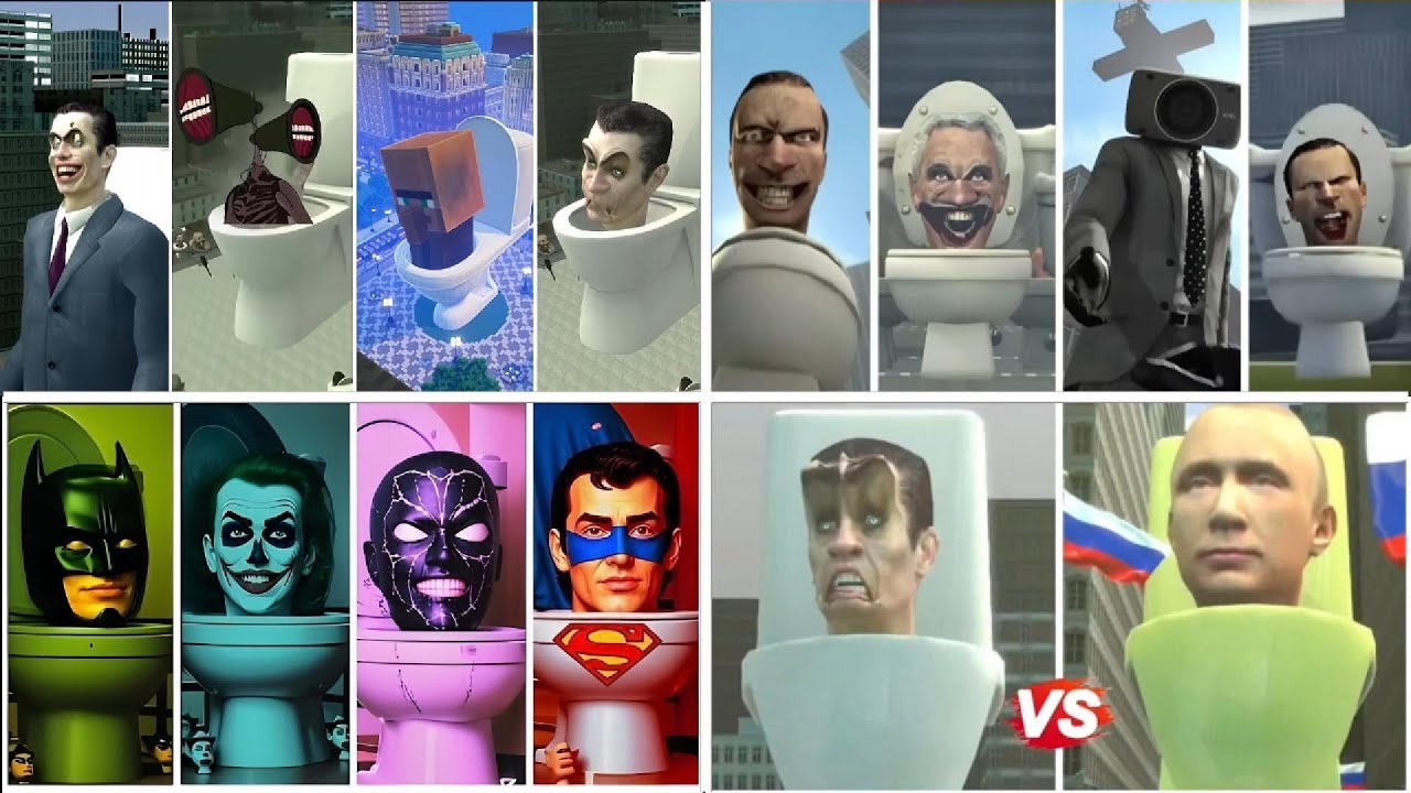 SKIBIDI TOILET BATTLE