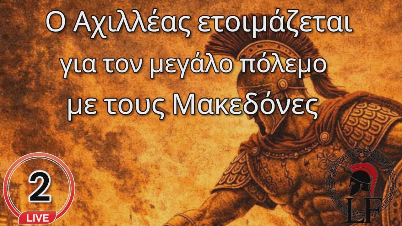 Ο Αχιλλέας ετοιμάζεται για τον μεγάλο πόλεμο με τους Μακεδόνες Total War Troy -LEGENDARY #2