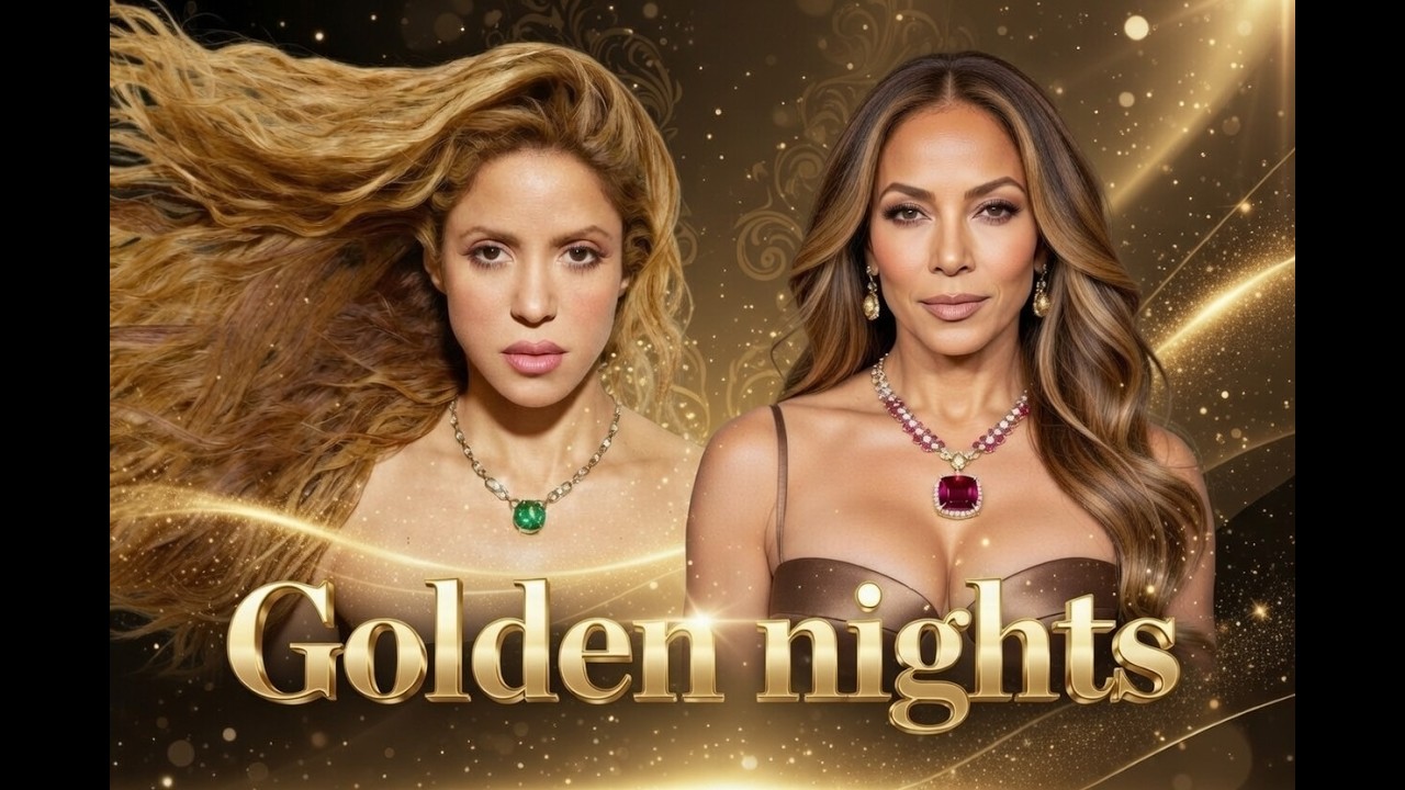 Golden Night – Shakira & Jennifer Lopez Inspired Club Anthem | Hyper Realistic Music Video