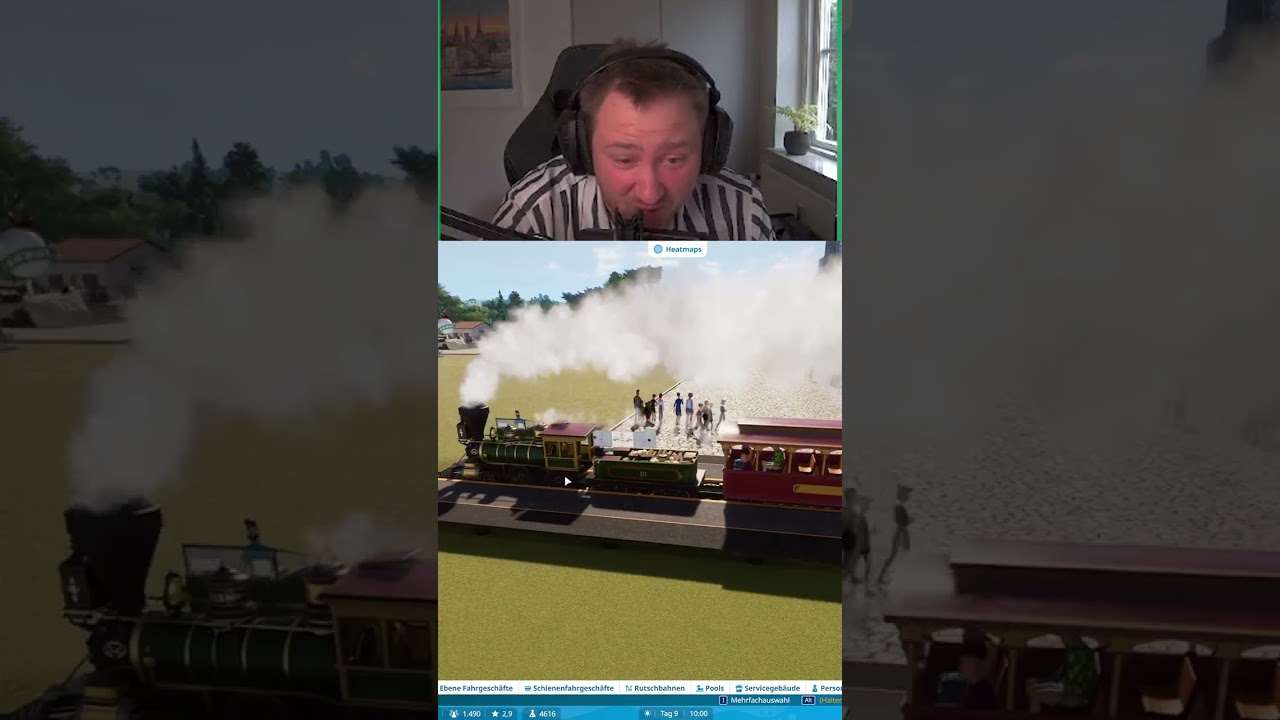 Unvermeidbarer Crash in #PlanetCoaster2 ?!
